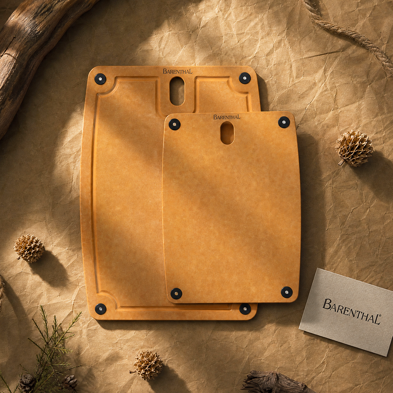 Barenthal 2-Piece Eco-Friendly Composite Cutting Board Set