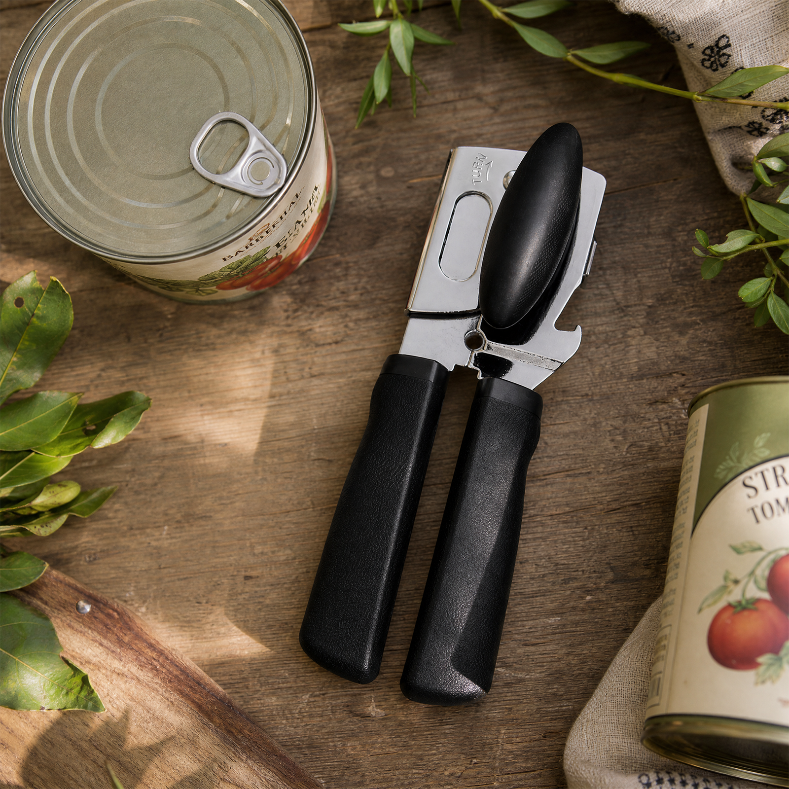 Barenthal Manual Can Opener with Built-in Bottle Opener