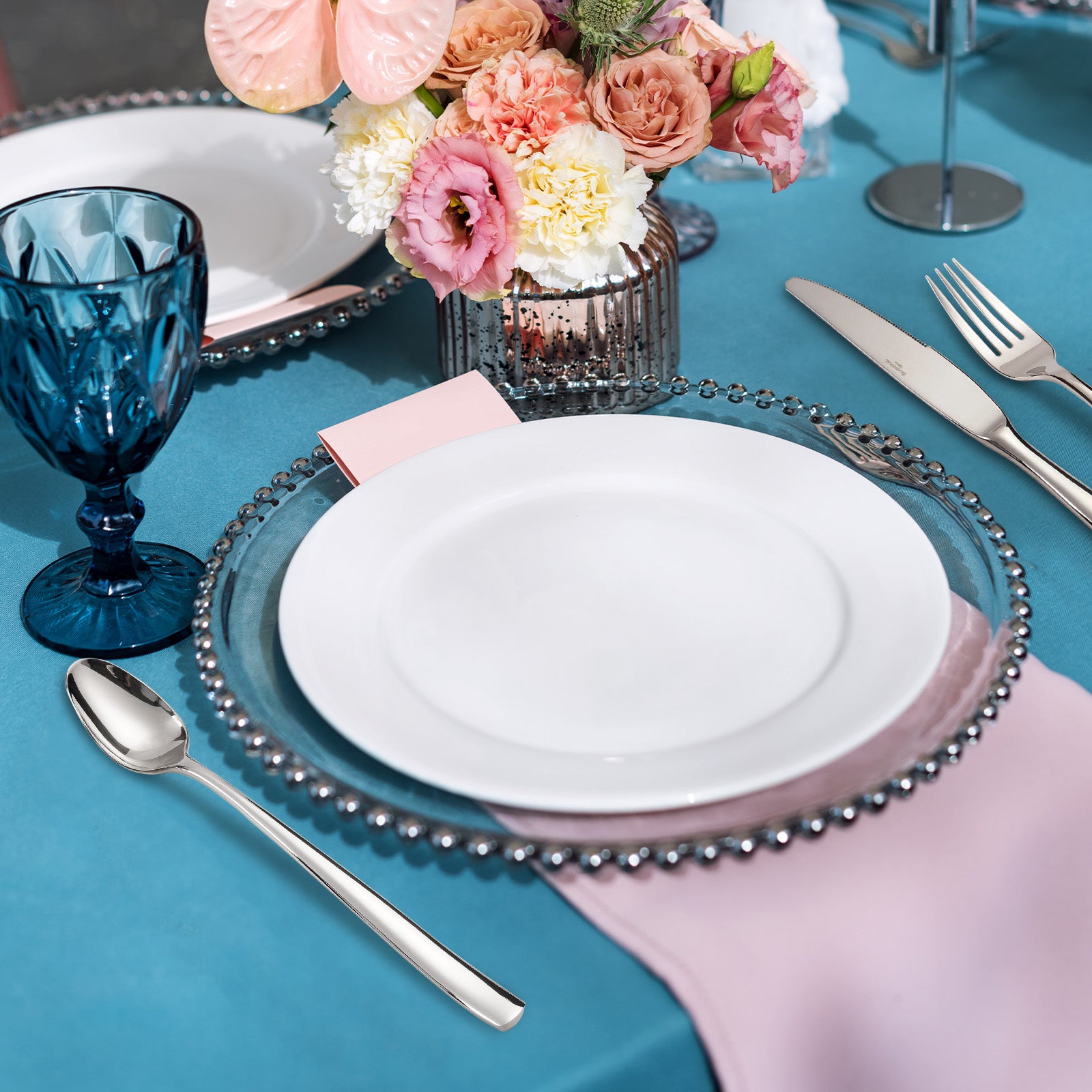 Coutour Ice Teaspoons,Set of 4