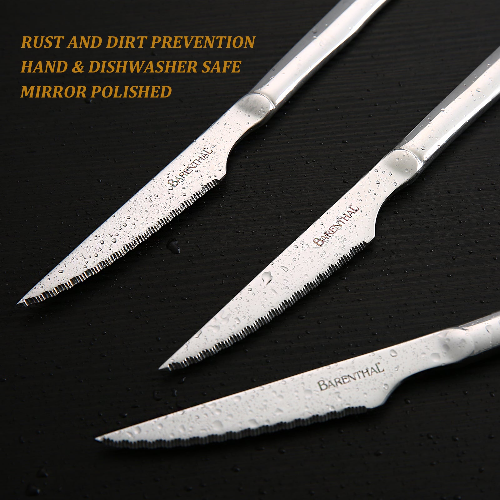 Barenthal 6PCS Steak Knife Set with Wooden Storage Chest