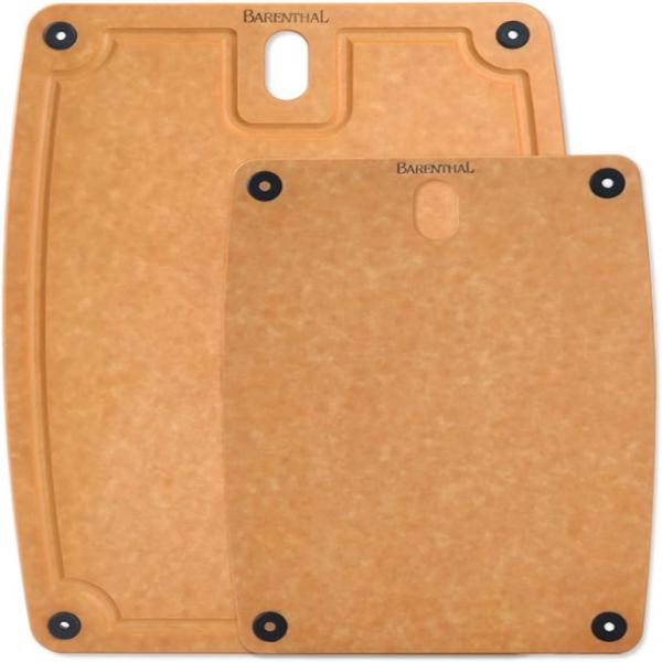 Barenthal 2-piece eco-friendly composite cutting boards, durable and environmental-friendly kitchen tools, perfect for cutting fruits and vegetables.