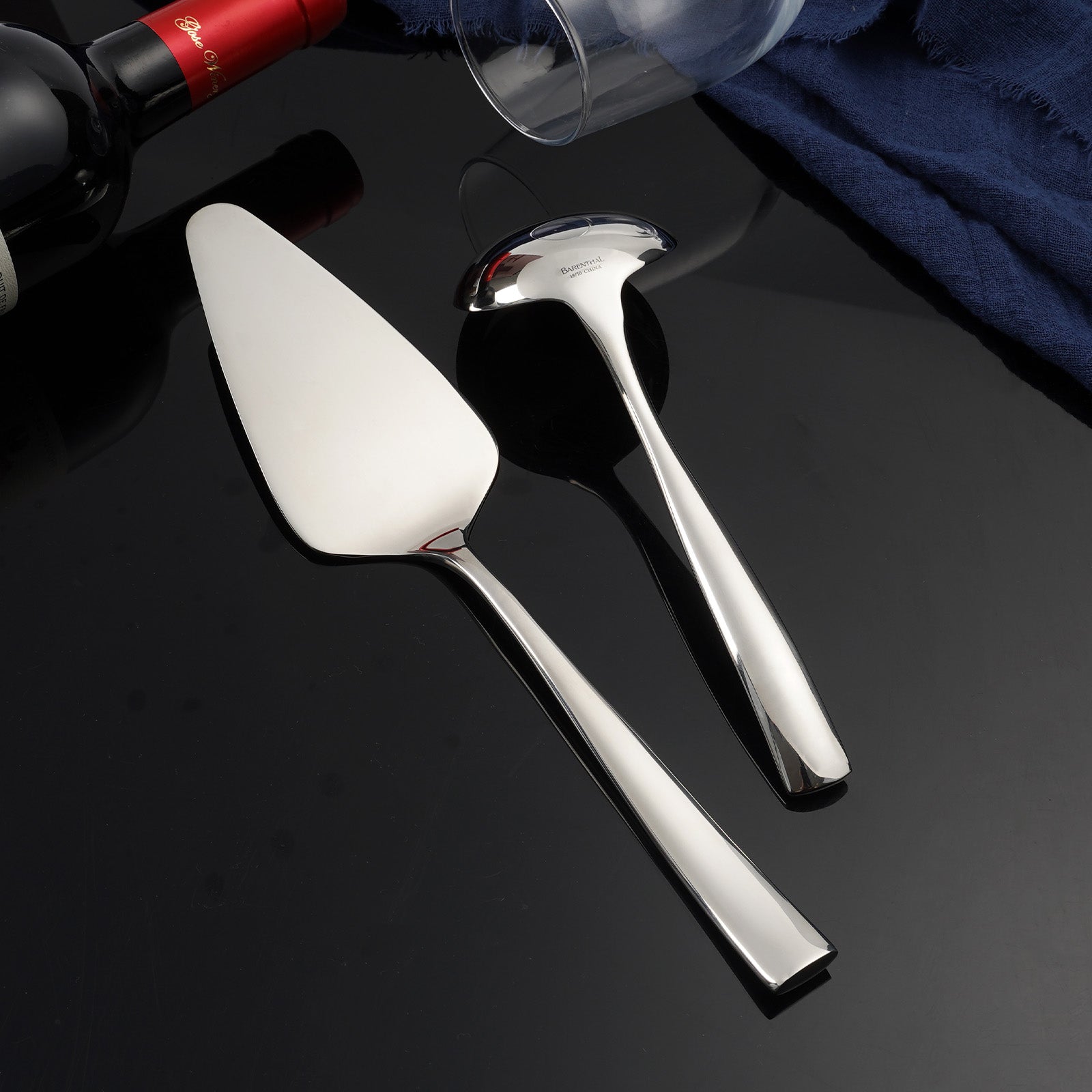 Barenthal Coutour 2-piece tableware set, stylish ceramic saucers and dinner plates, suitable for home and restaurant use.