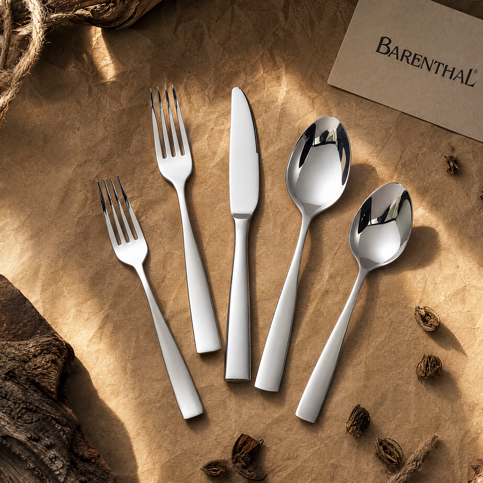 Motion 20-Piece Silverware Set, Service for 4