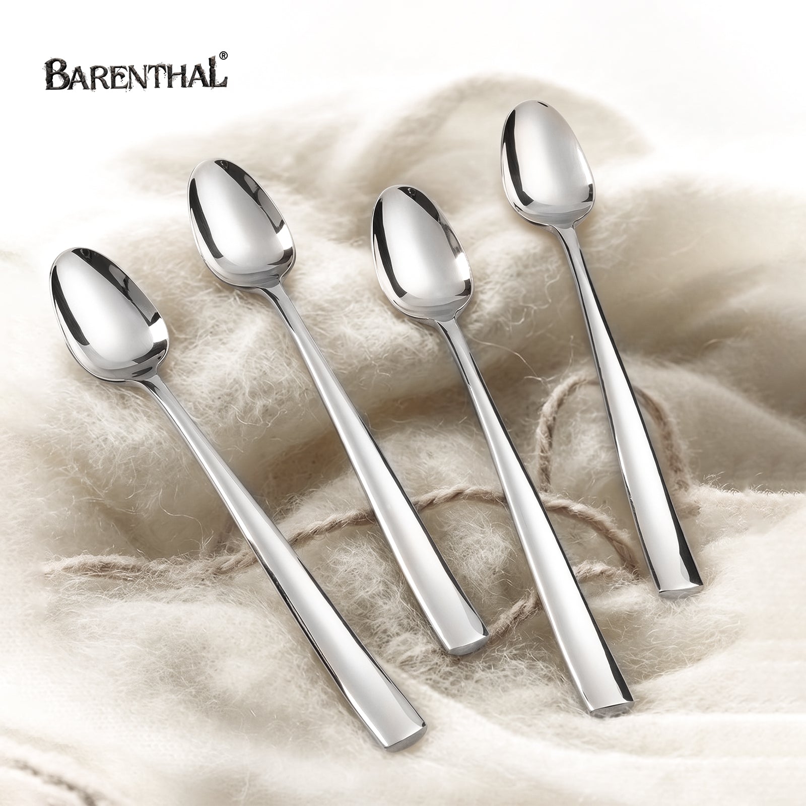 Couture Ice Teaspoons, Set of 4
