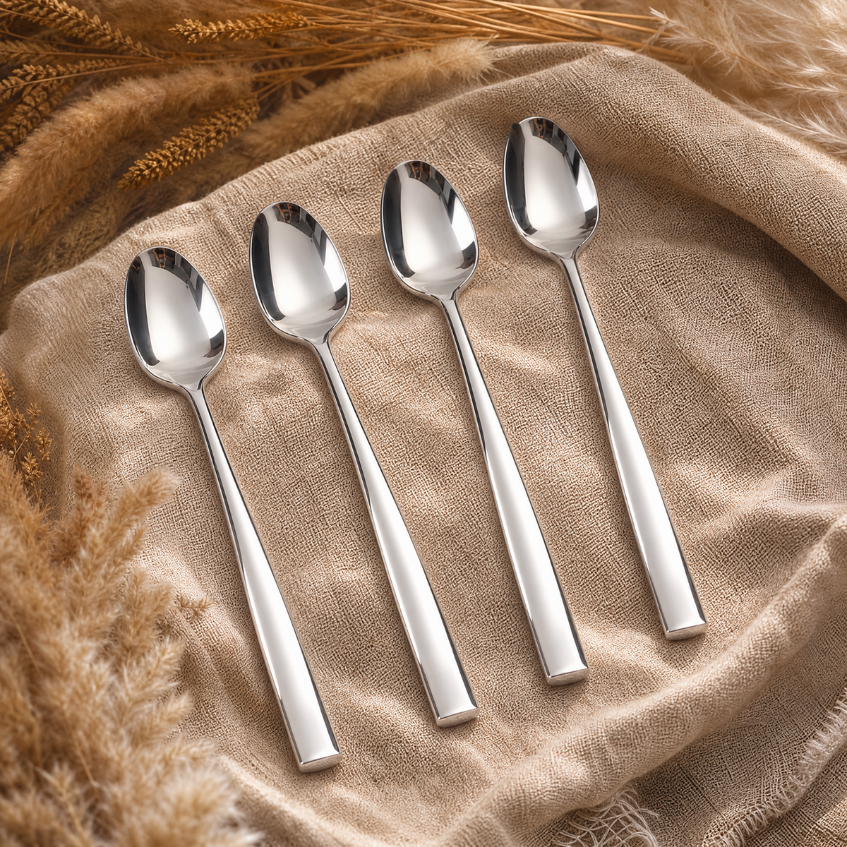 Luxury French Ice Teaspoon | 18/10 Steel | Artisan Crafted