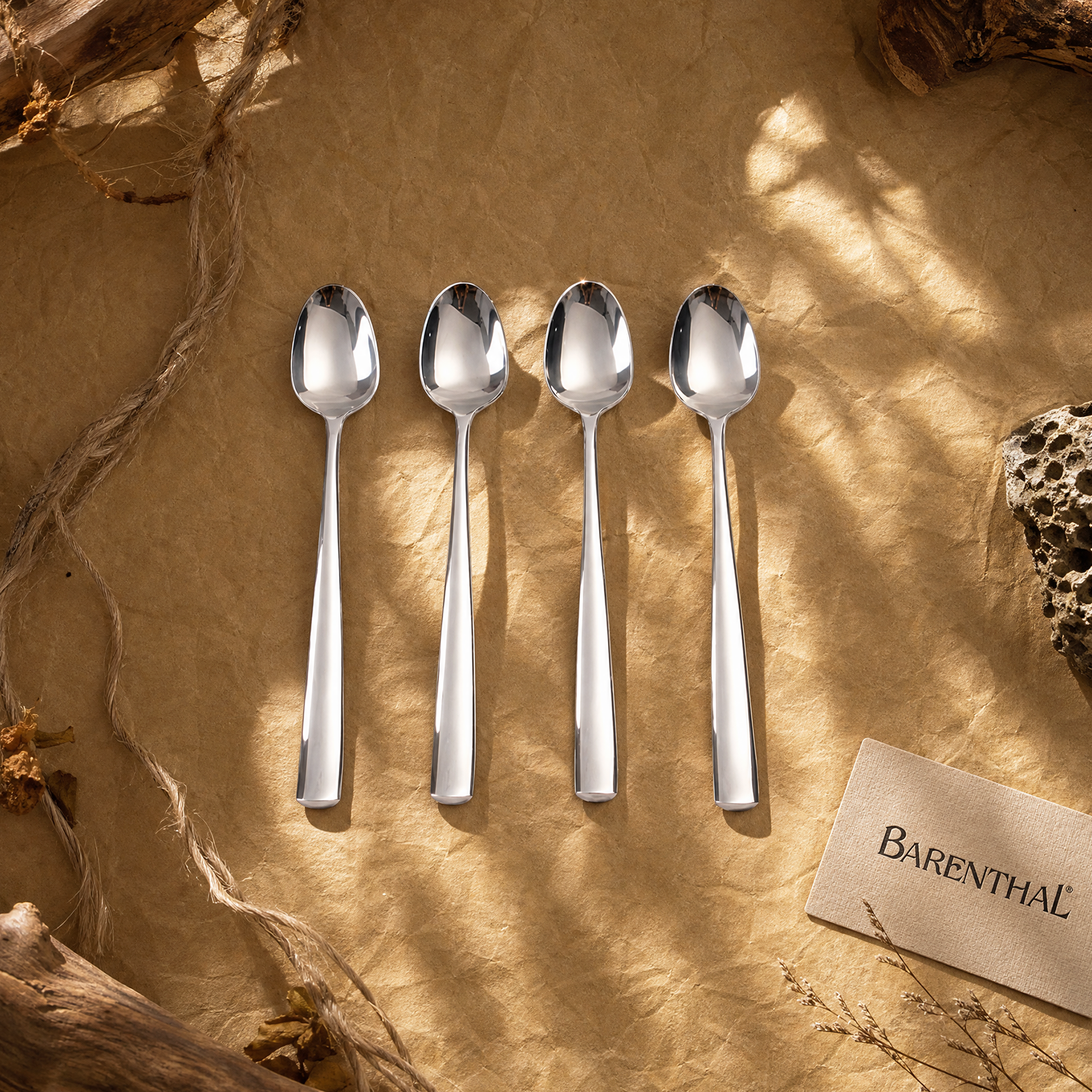 Couture Ice Teaspoons, Set of 4