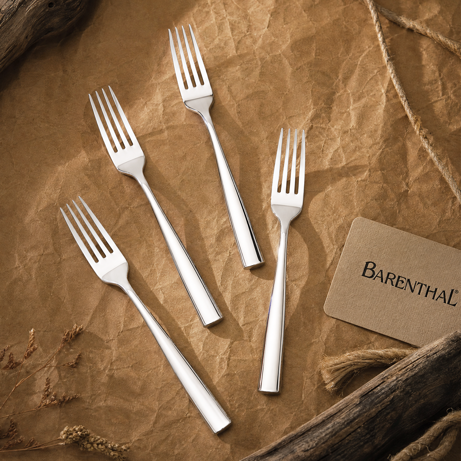 Couture Dinner Forks, Set of 4