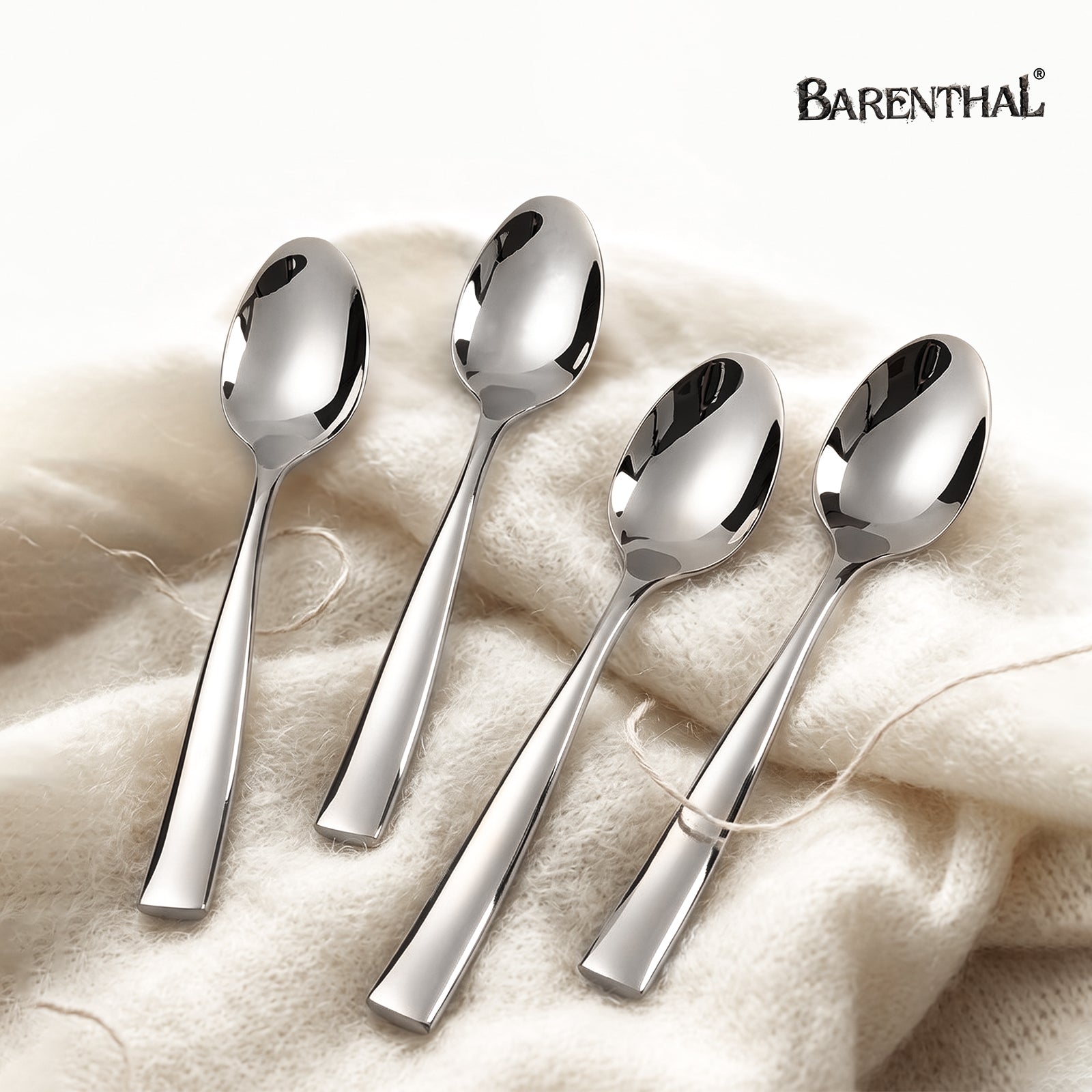 Couture Teaspoons, Set of 4