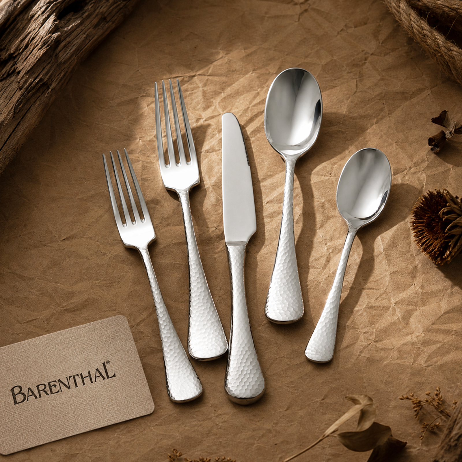 Bastia 20-Piece Silverware Set, Service for 4