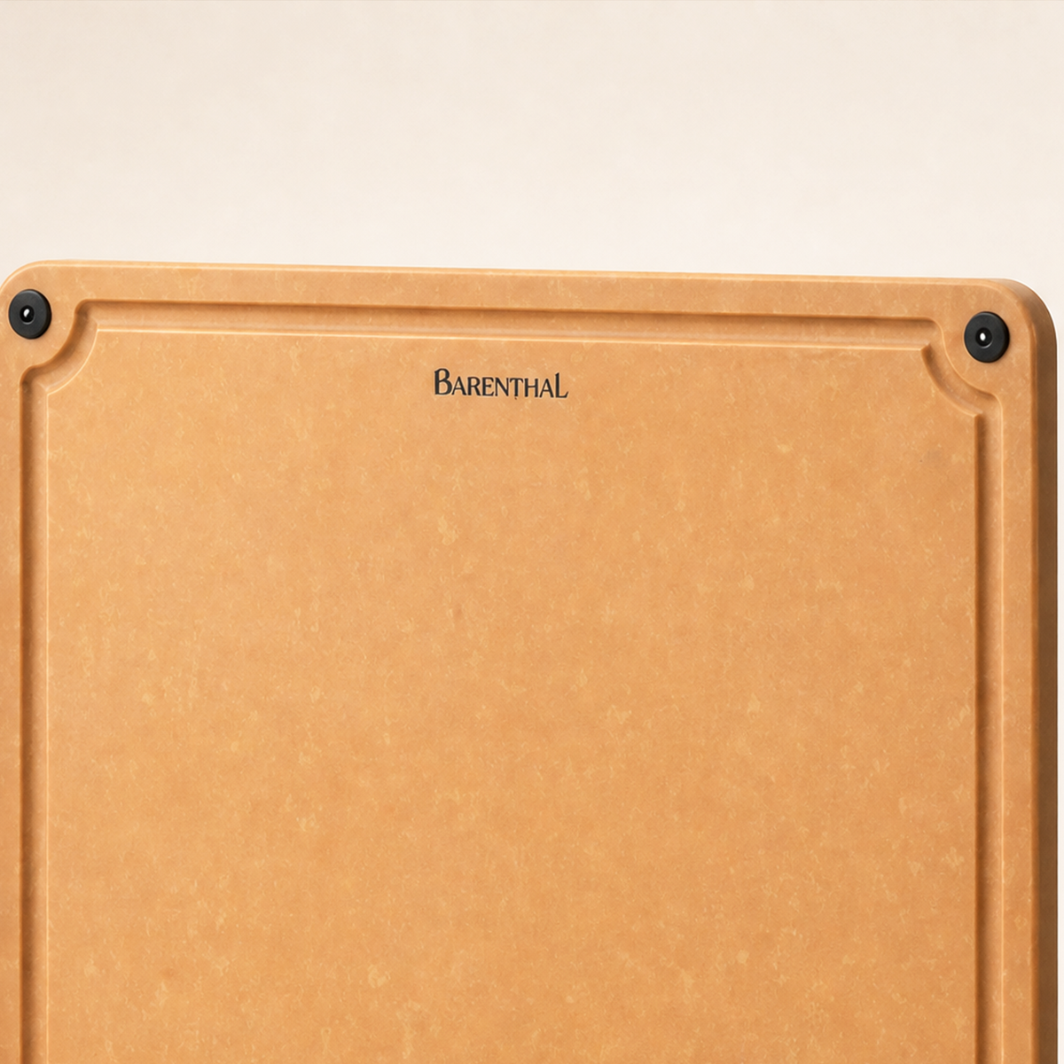 Barenthal Eco-Friendly XL Reversible Cutting Board for Kitchen Meal Prep & Serving, with Non-Slip Feet and Juice Groove, Dishwasher Safe