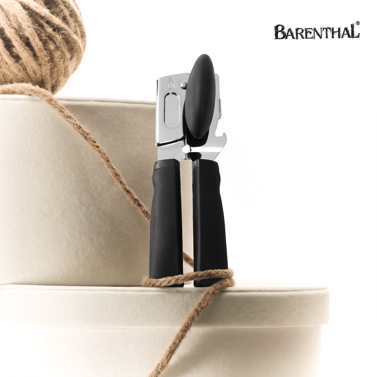Barenthal Manual Can Opener with Built-in Bottle Opener
