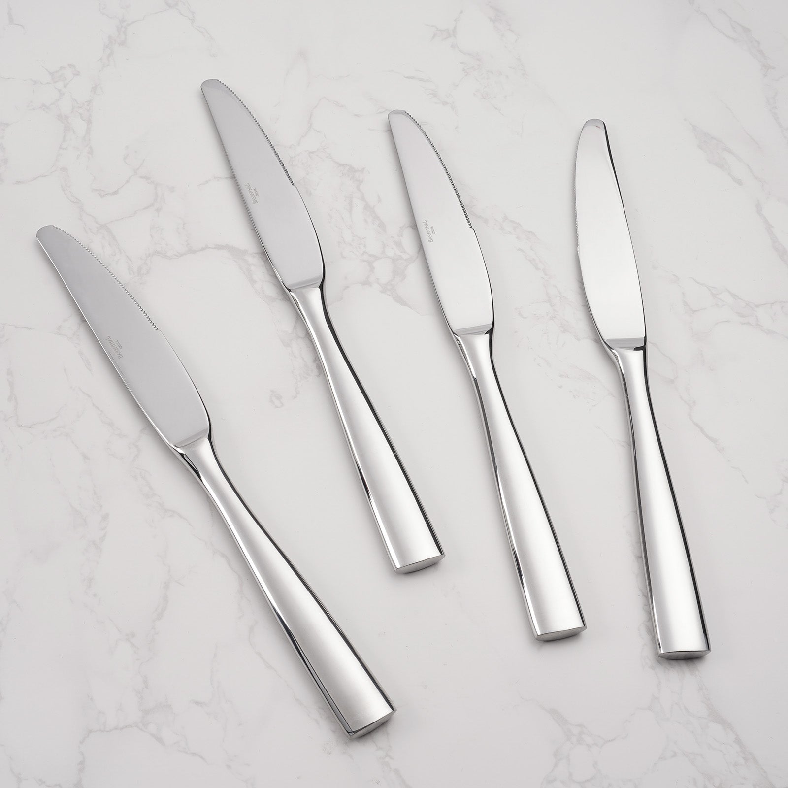 Barenthal 4-piece dinner knife set, made of high-quality stainless steel, suitable for home and restaurant use.