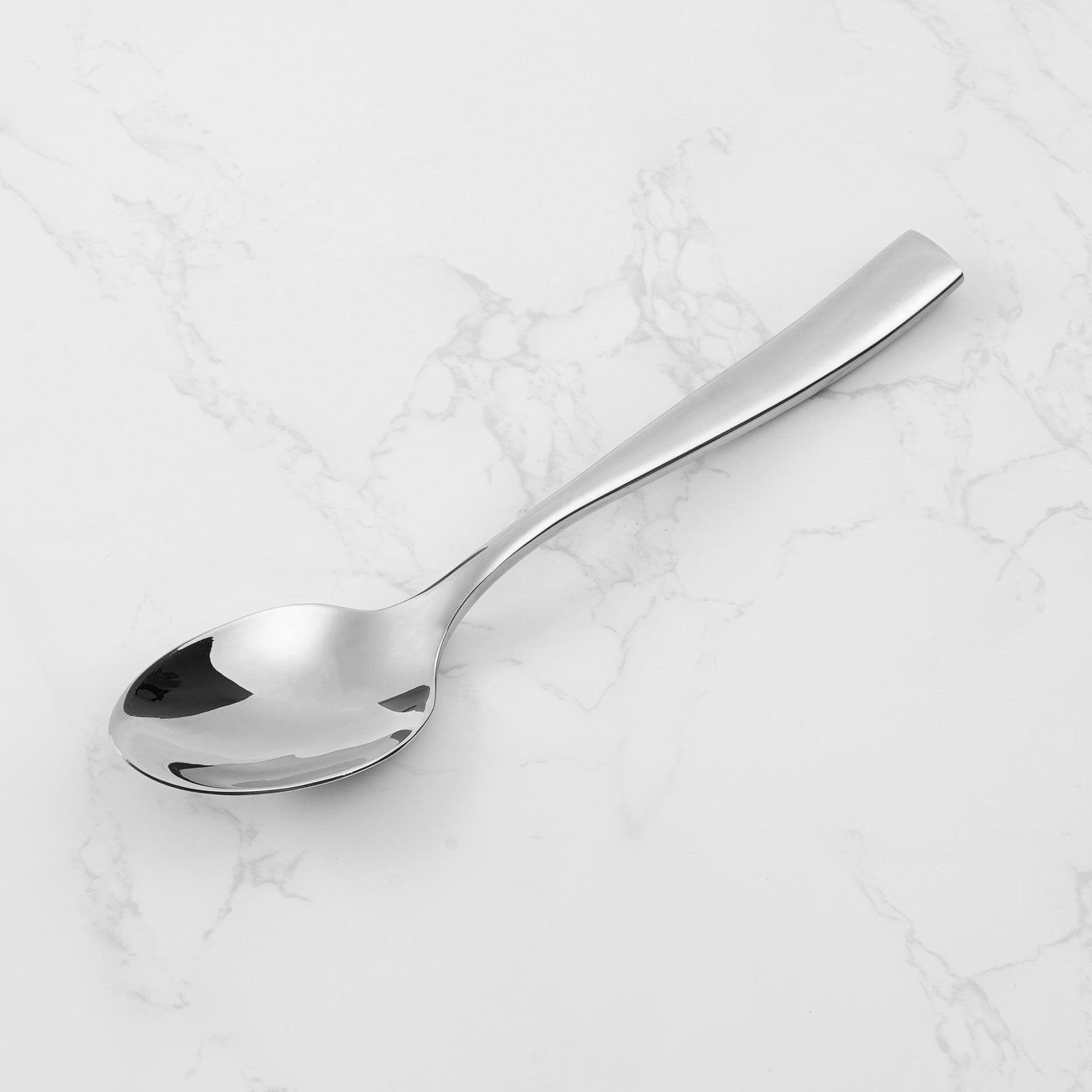 Barenthal Marin Teaspoon, silver stainless steel small spoon, ideal for tea drinking and seasoning, exquisite details fully visible