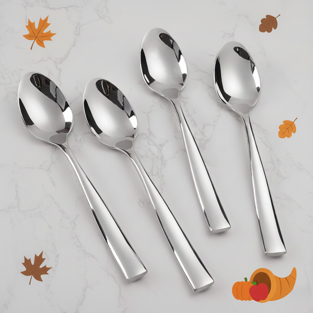 Coutour Teaspoons, Set of 4