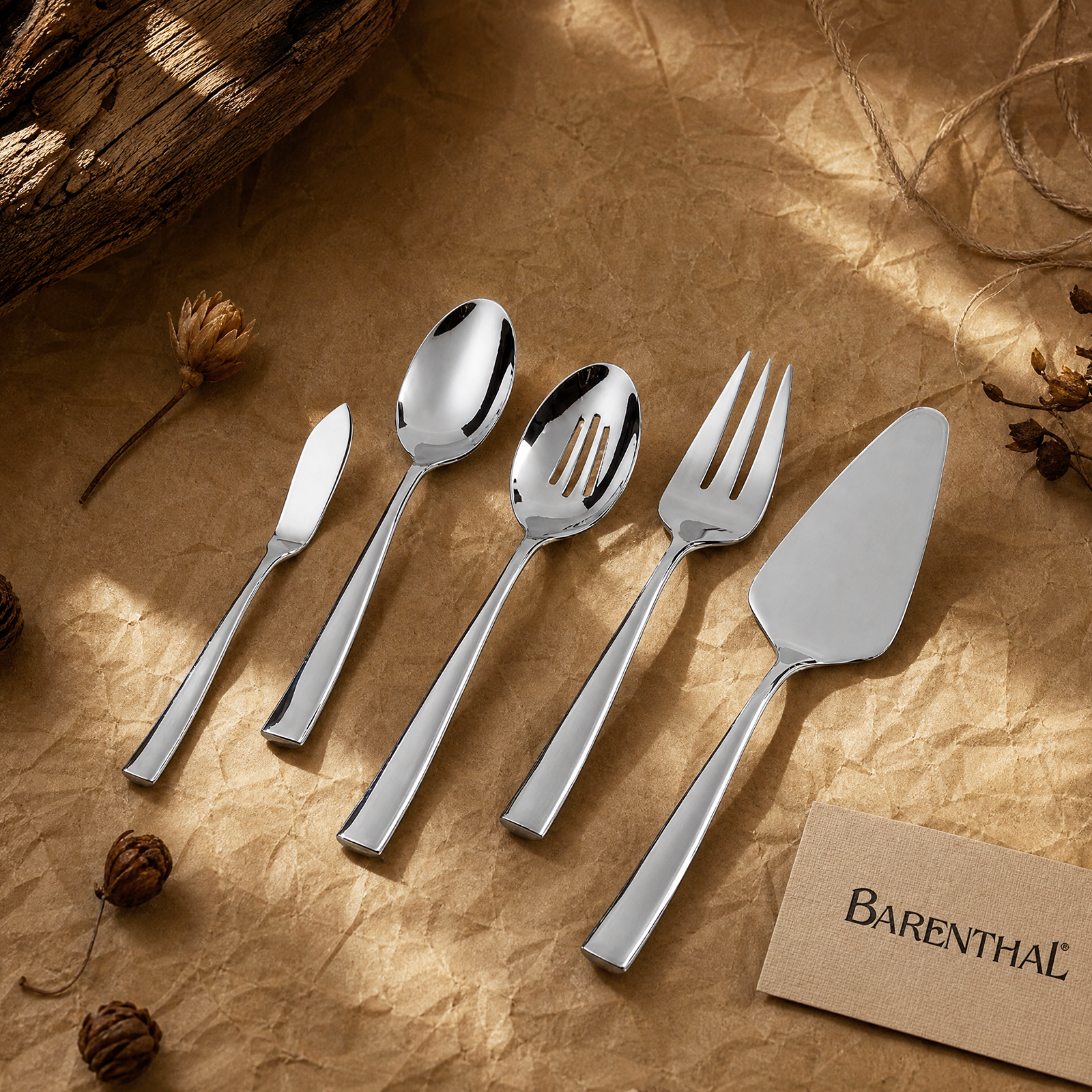 Marin Mirror 5-Piece Serving Set