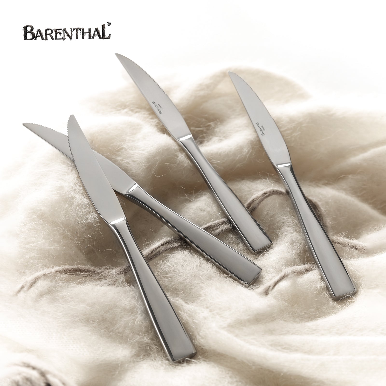 Marin Mirror Steak Knives, Set of 4